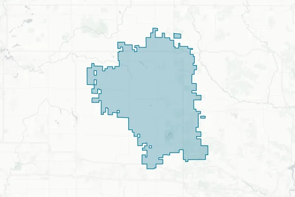 School District of Glenwood City — detail map