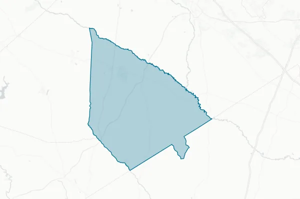 Bamberg County School District — detail map