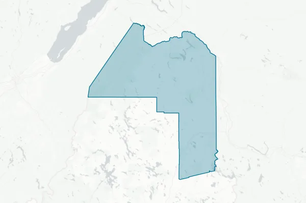 Aroostook County — detail map