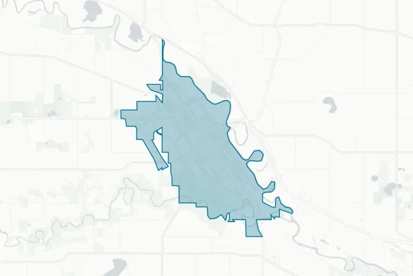 City of New Ulm — detail map