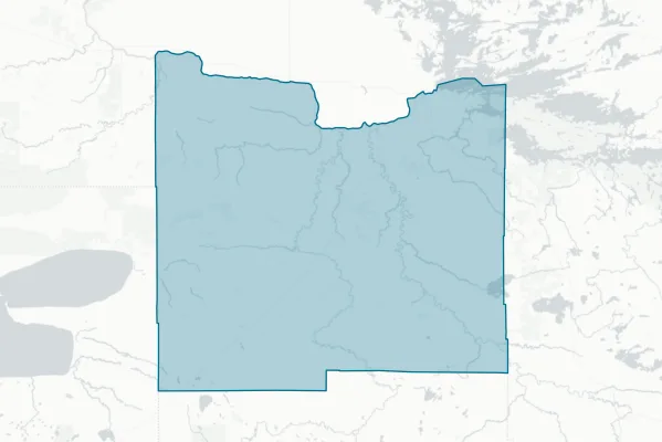 Koochiching County — detail map