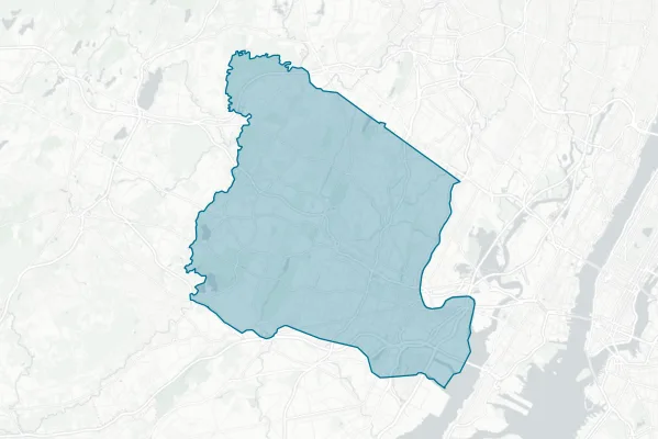 County of Essex — detail map