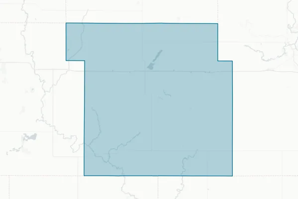 Calhoun County — detail map