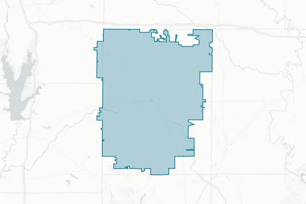 Hamilton County Community Unit School District #10 — detail map
