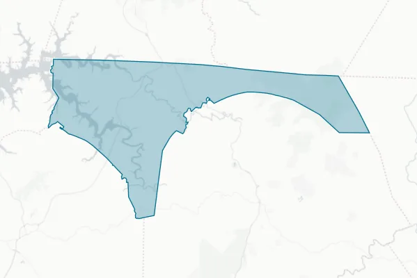 Pickett County Tennessee — detail map