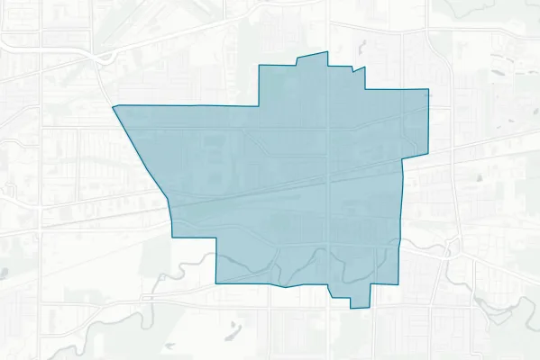 Village of Depew — detail map