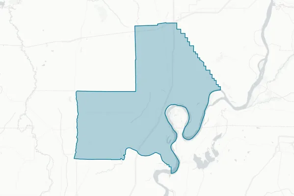 New Madrid County — detail map