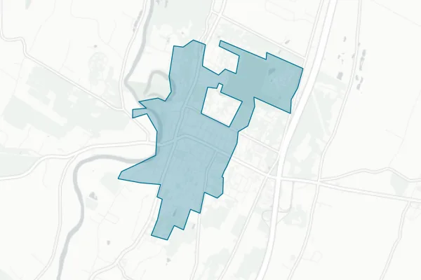 Village of New Paltz — detail map