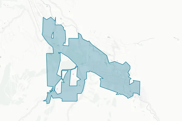 City of Aspen — detail map