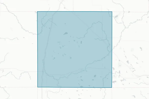 County of Osceola — detail map