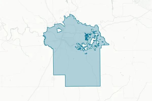 Montgomery County Board of Education — detail map