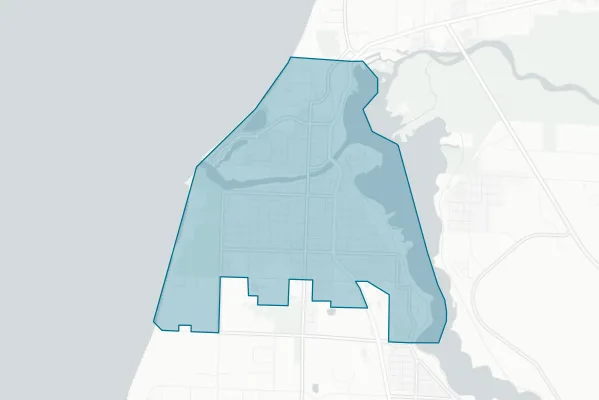 City of Manistee — detail map