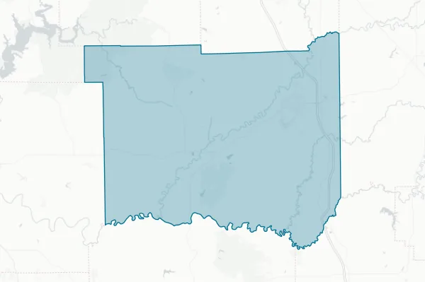 Jackson County — detail map