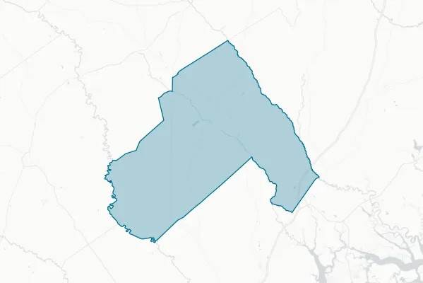 Hampton County School District No One — detail map