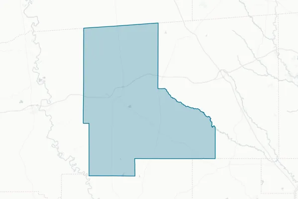Jefferson Davis County Board of Supervisors — detail map
