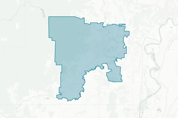 McMinnville School District — detail map