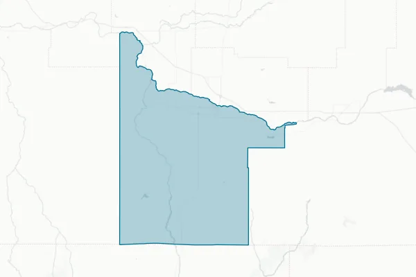 County of Twin Falls — detail map