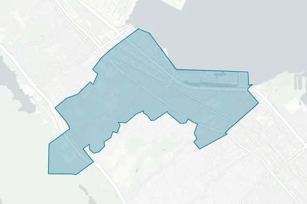 Burlingame School District — detail map
