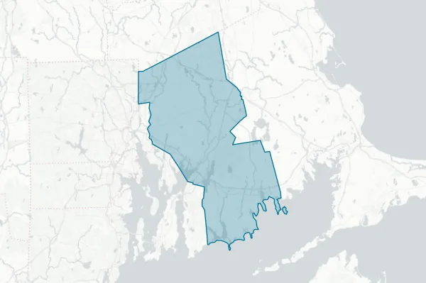 County of Bristol — detail map